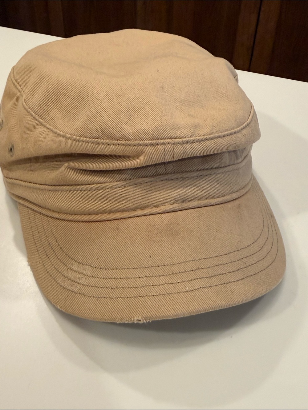 Vintage JOES USA Khaki Cadet-Style Cap